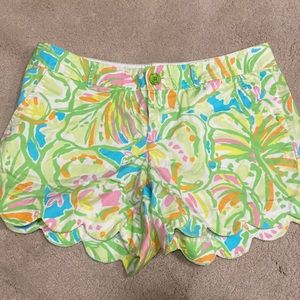 Lilly Pulitzer Buttercup shorts size 8